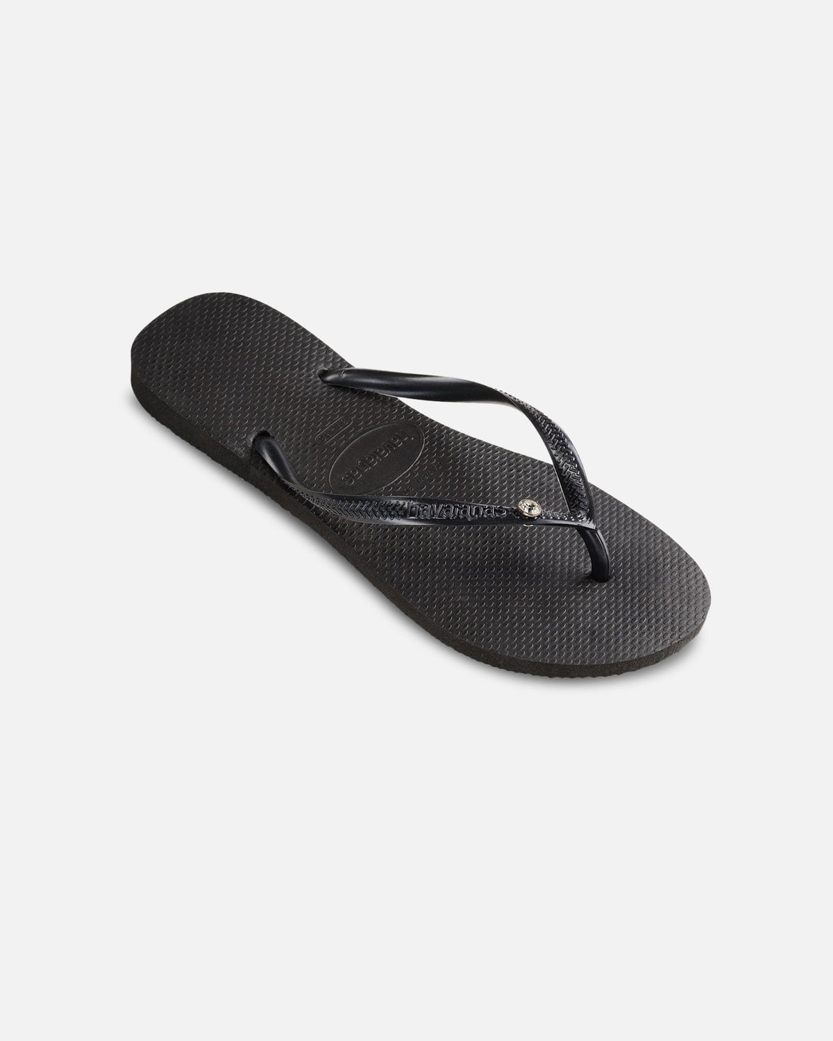 Havaianas Original Havaianas Women's Slim Crystal Thongs Black