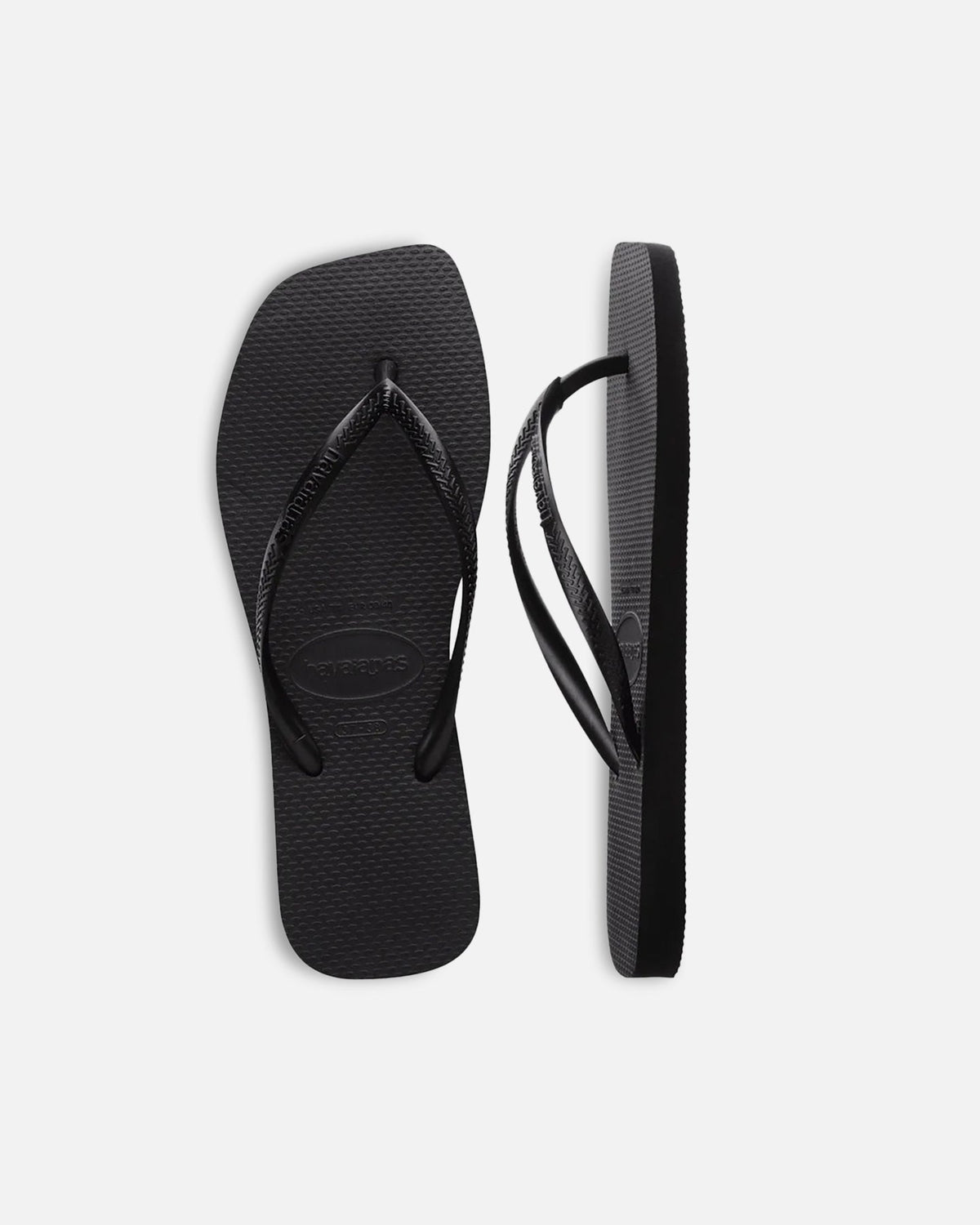 Havaianas Havaianas Women's Slim Square Thongs Black