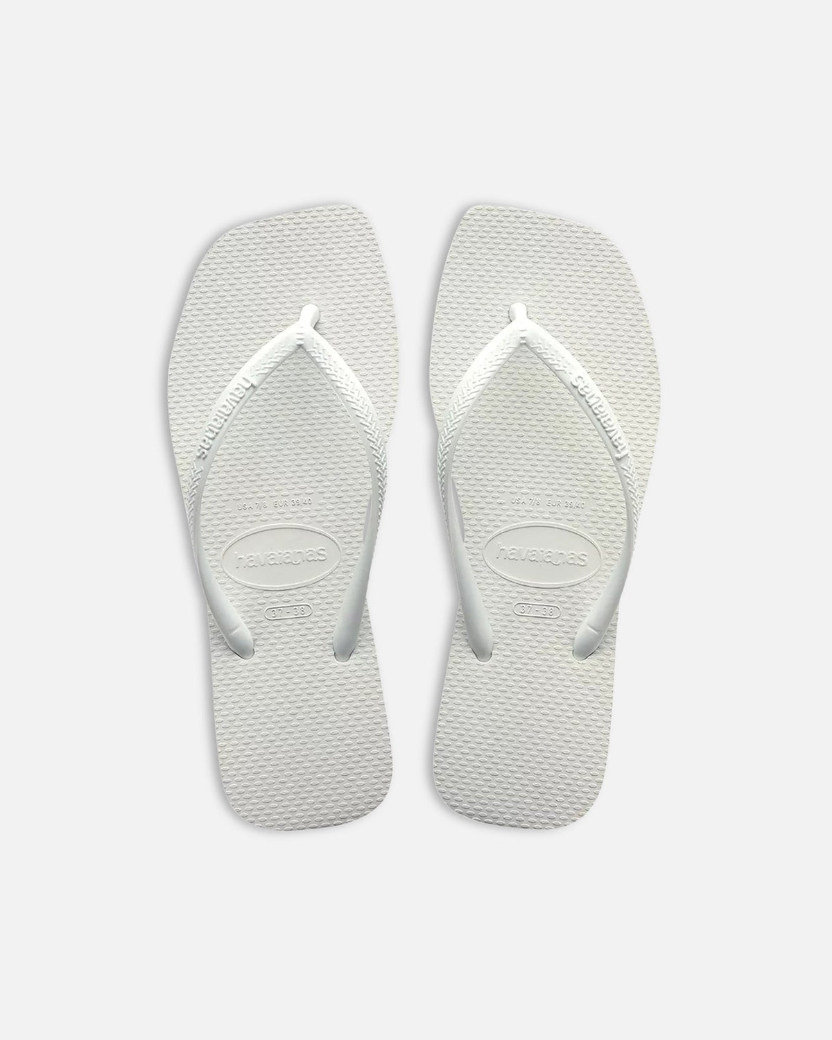 Havaianas Authentic Havaianas Women's Slim Square Thongs White