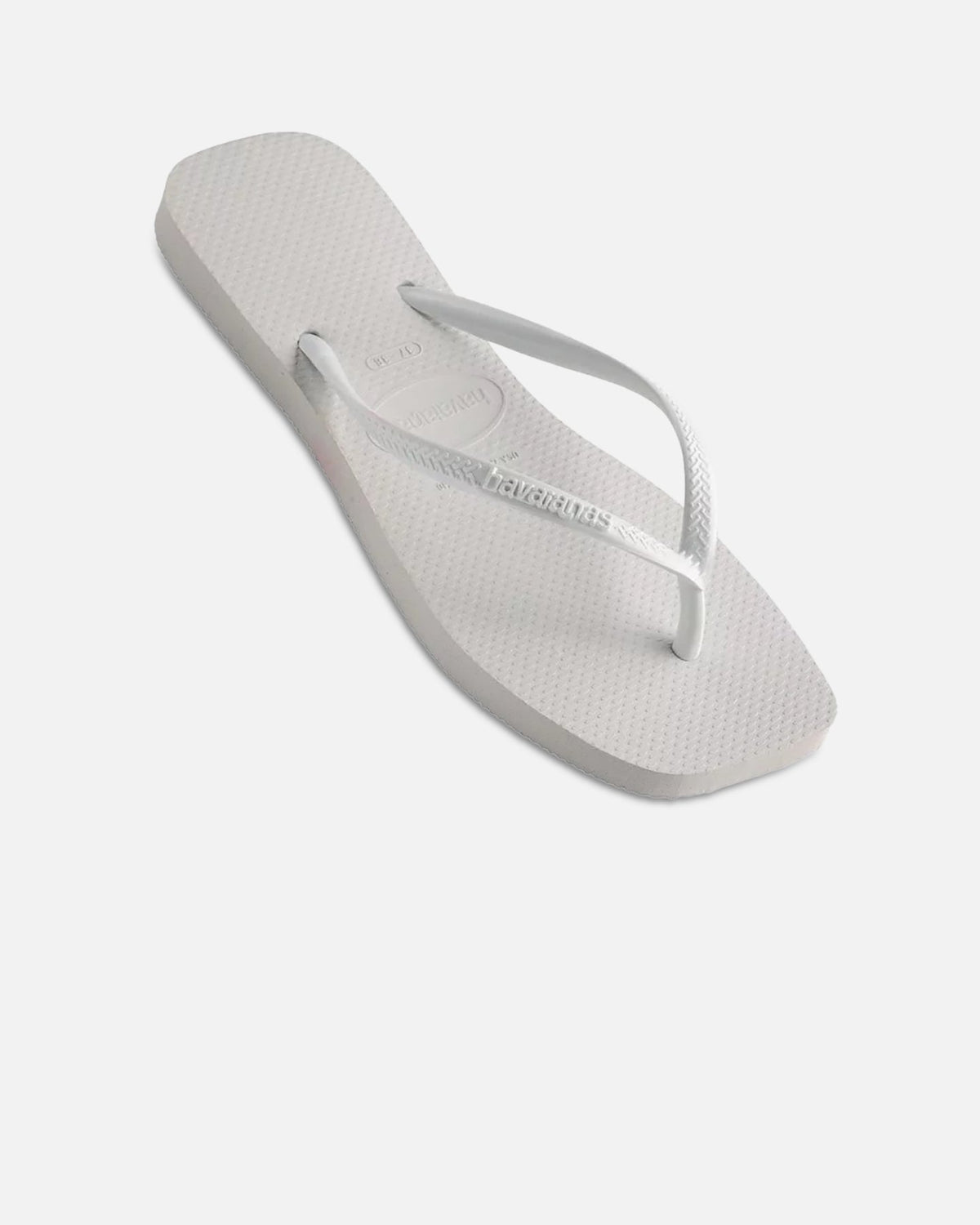 Havaianas Authentic Havaianas Women's Slim Square Thongs White