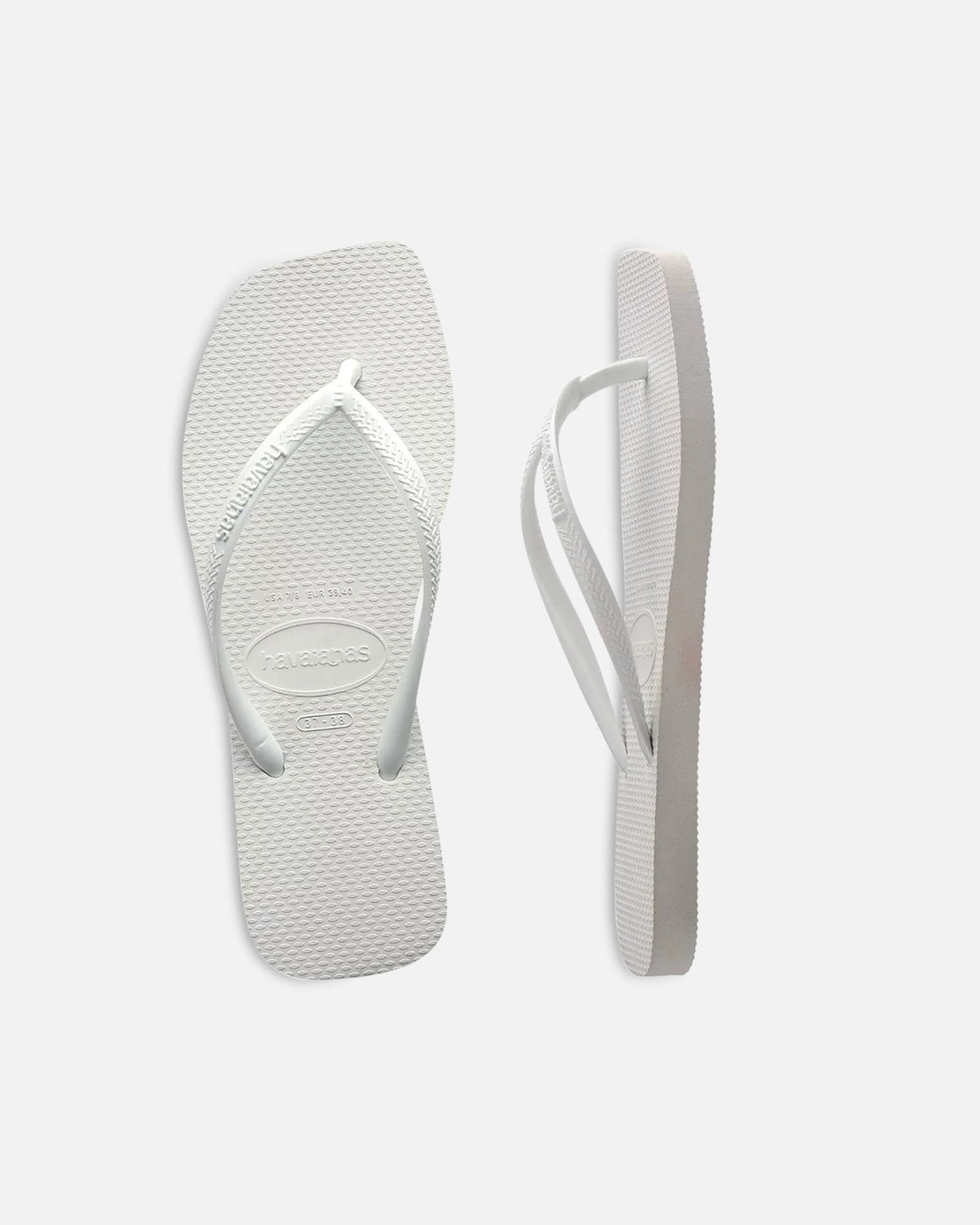 Havaianas Authentic Havaianas Women's Slim Square Thongs White