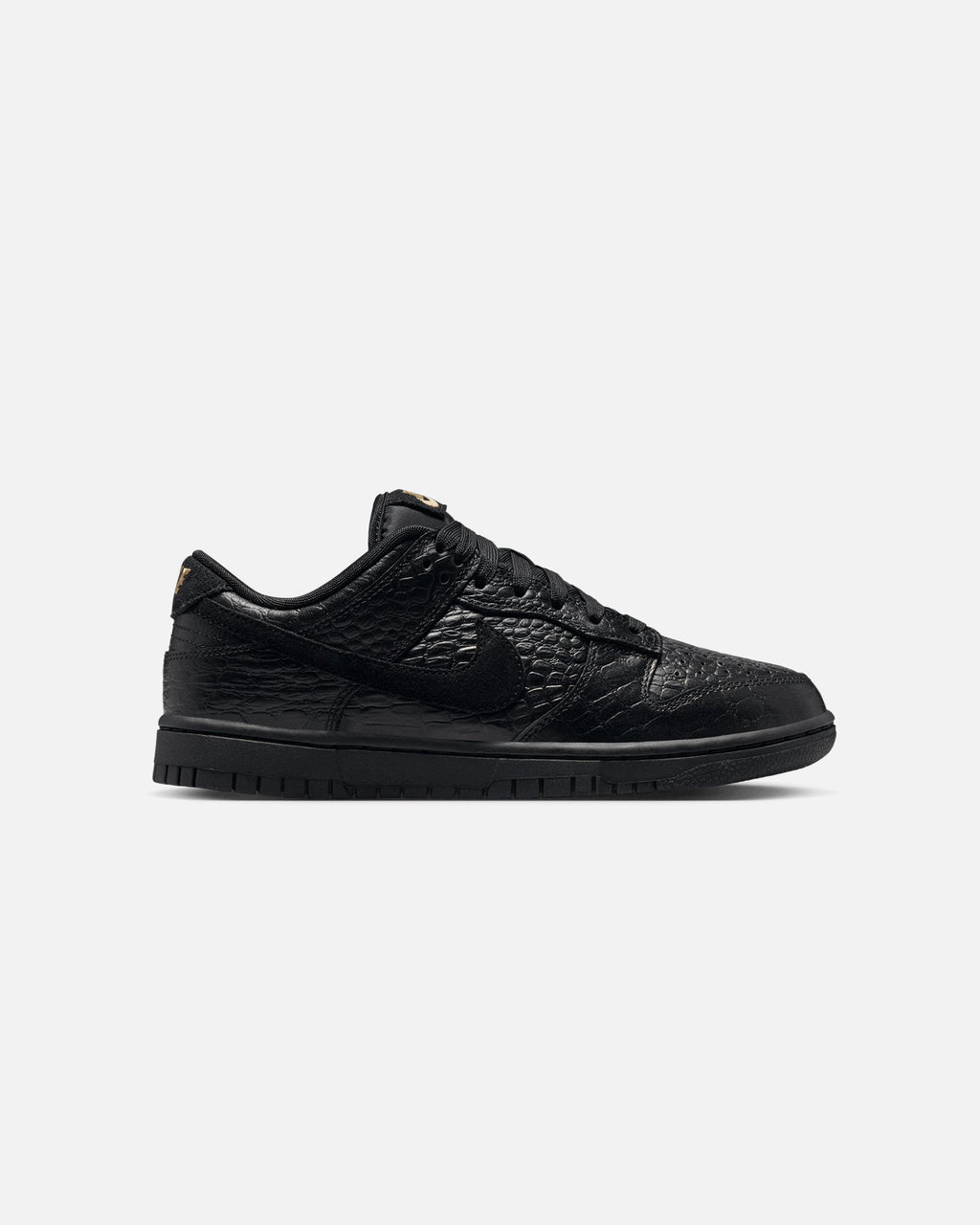 Nike Nike Women's Dunk Low "Croc Skin" Black/Black
