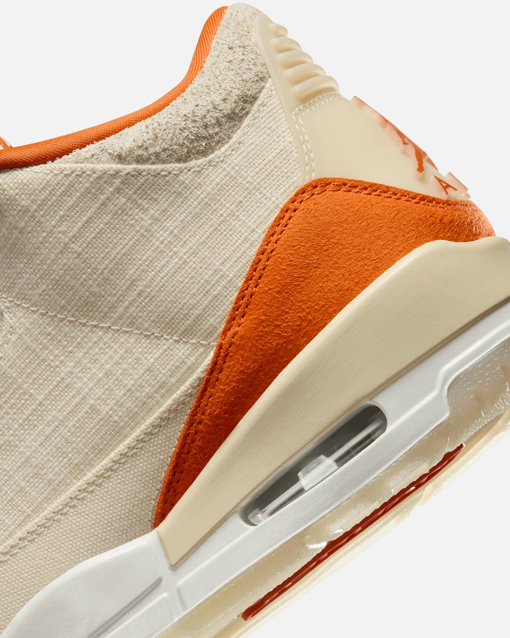JORDAN Original Jordan Women's Air Jordan 3 Retro "Starfish" Fossil Grey/Starfish-Sail