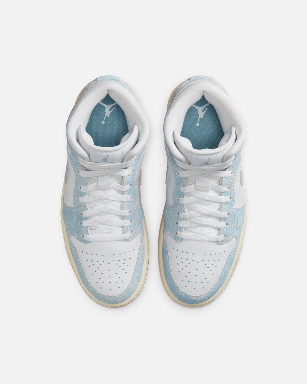 JORDAN Premium Jordan Women's Air Jordan 1 Mid SE "Denim" Blue/Gum