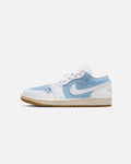 JORDAN Jordan Women's Air Jordan 1 Low SE "Denim" Blue/Gum