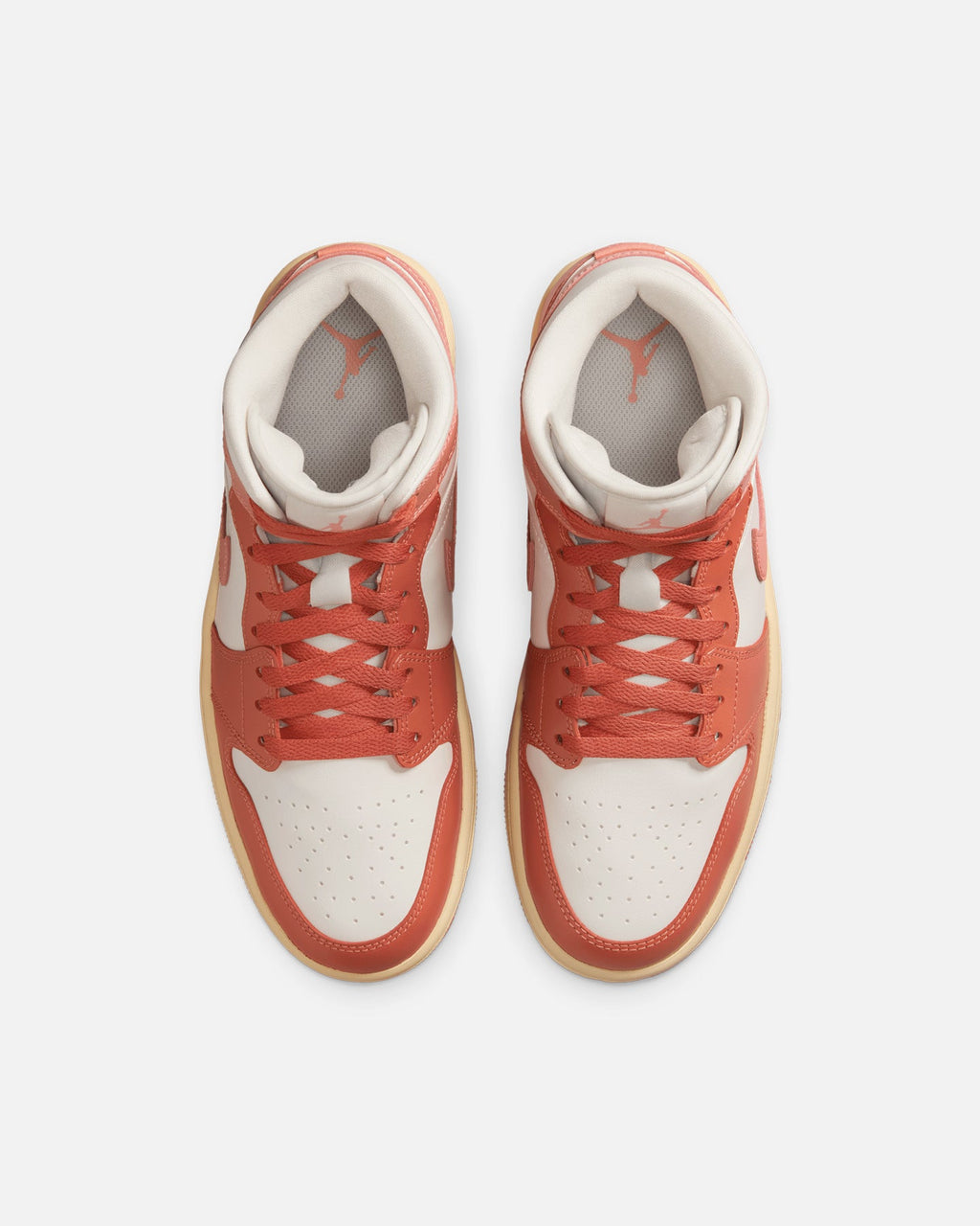 JORDAN Jordan Women's Air Jordan 1 Mid Sail/Lt Madder Root