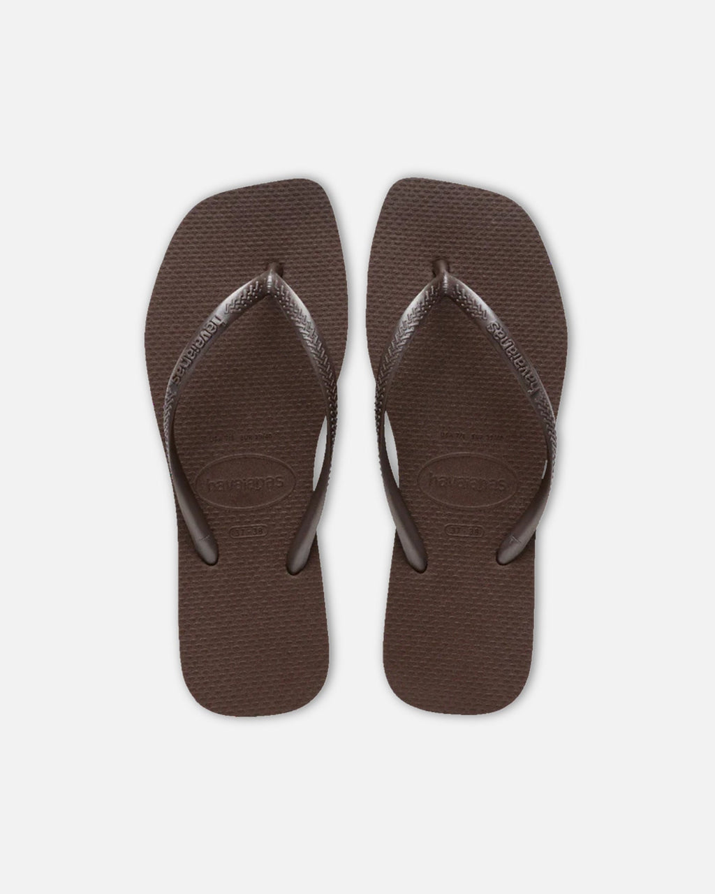 Havaianas Havaianas Women's Slim Square Thongs Brown