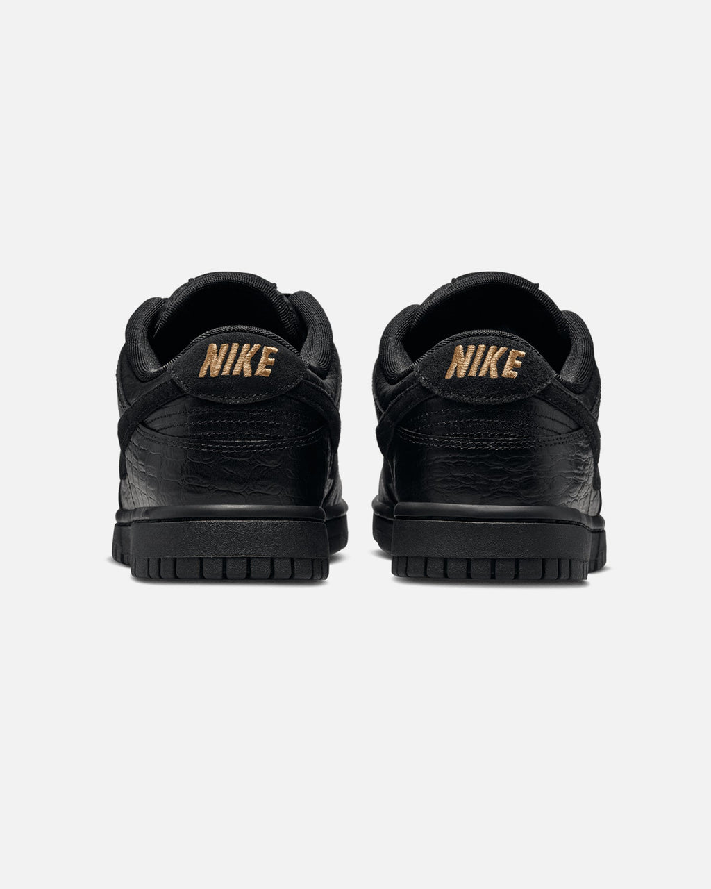 Nike Nike Women's Dunk Low "Croc Skin" Black/Black