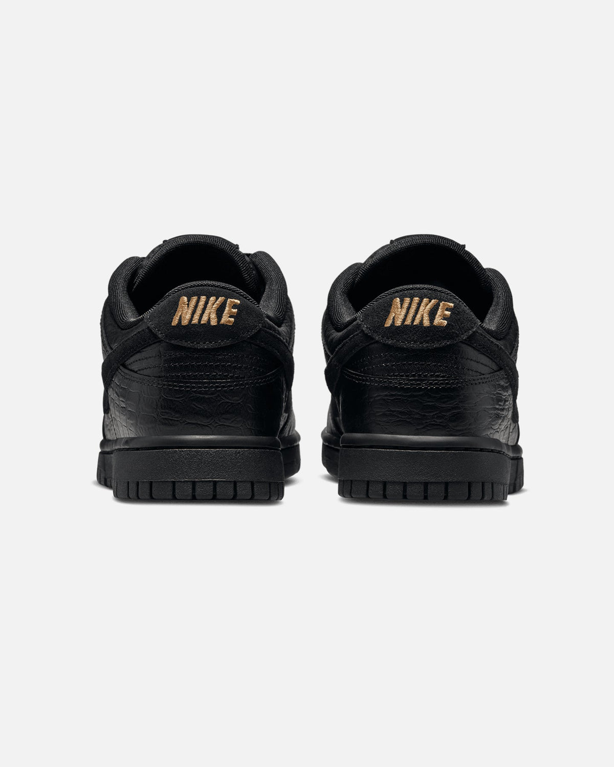 Nike Nike Women's Dunk Low "Croc Skin" Black/Black