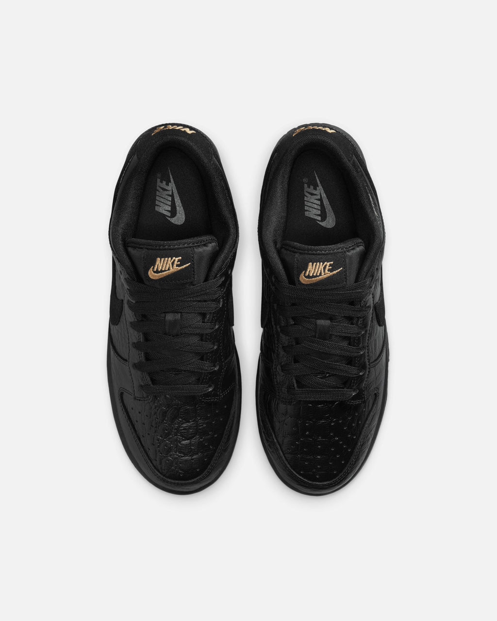 Nike Nike Women's Dunk Low "Croc Skin" Black/Black