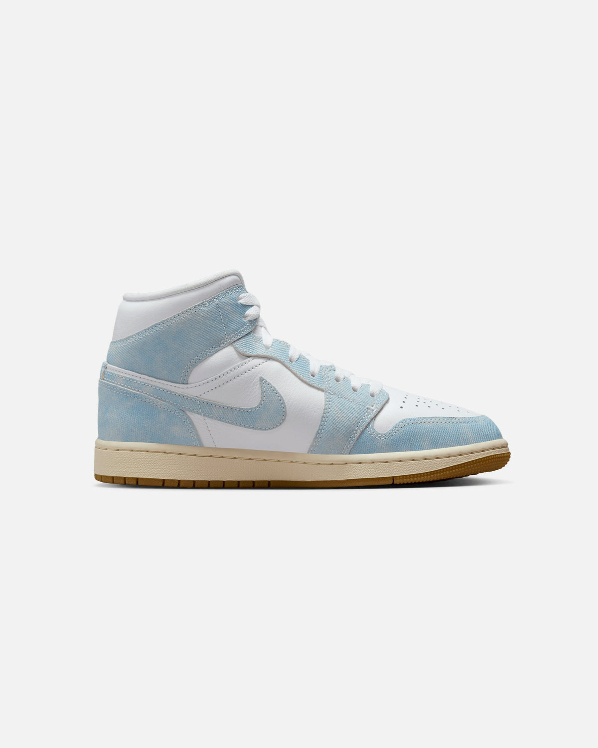 JORDAN Premium Jordan Women's Air Jordan 1 Mid SE "Denim" Blue/Gum