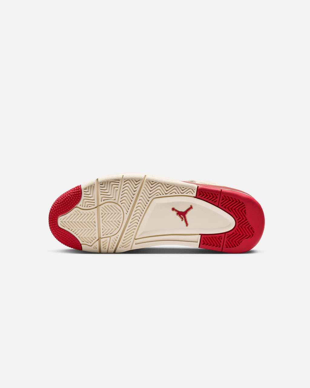 JORDAN Premium Jordan Women's Air Jordan 4 Retro "Pale Ivory and Tough Red" Pale Ivory