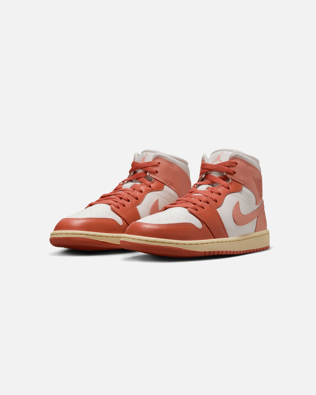 JORDAN Jordan Women's Air Jordan 1 Mid Sail/Lt Madder Root