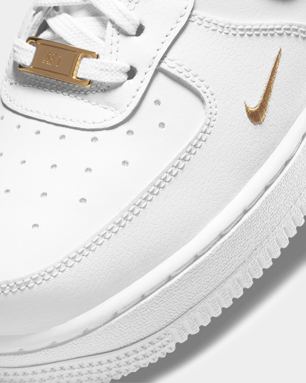 Nike Ladies Women's Air Force 1 '07 Essential White/Black/White