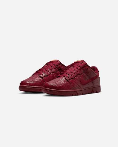 Nike Authentic Nike Women's Dunk Low "Croc Skin" Team Red