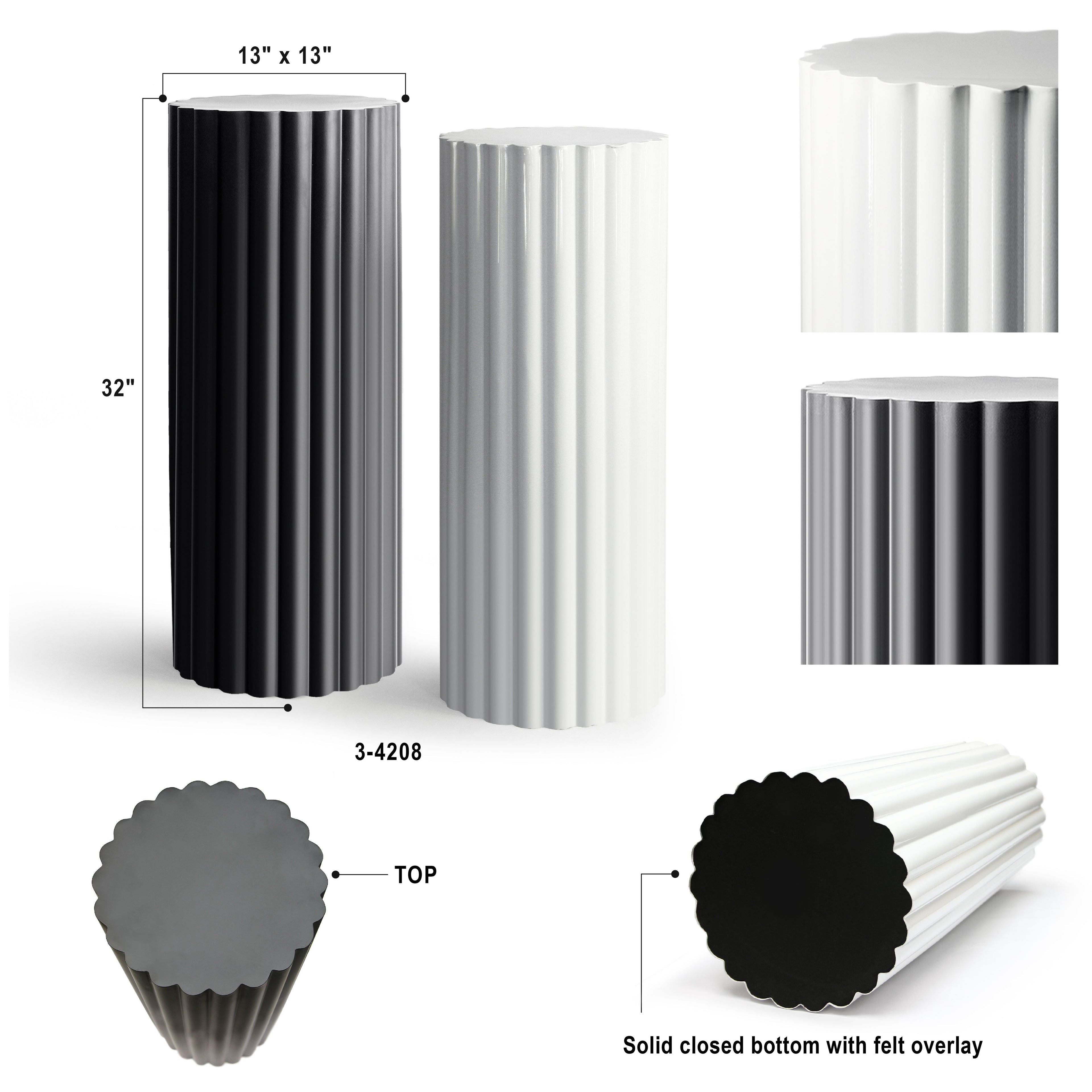 Metal Display Column / Pedestal