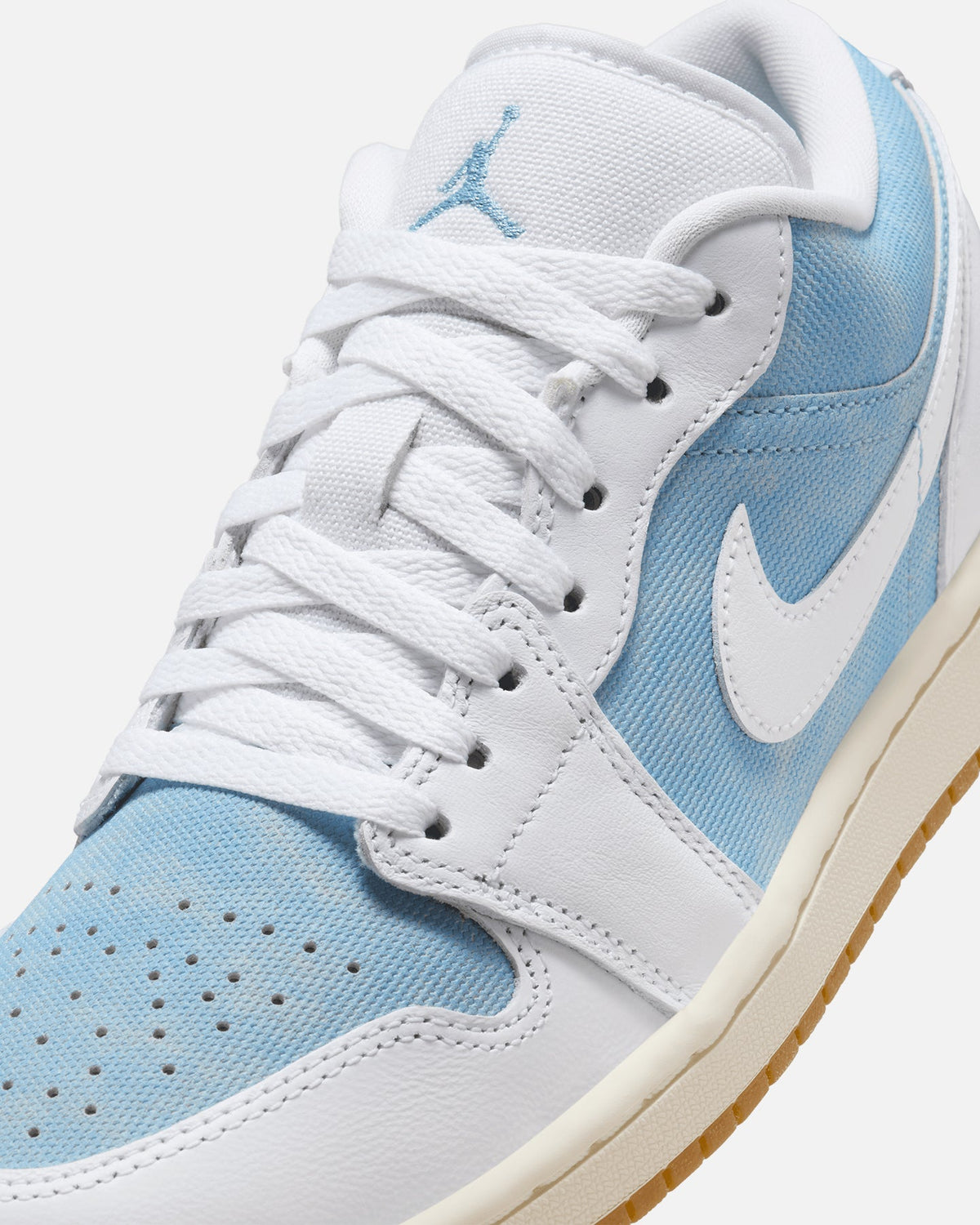 JORDAN Jordan Women's Air Jordan 1 Low SE "Denim" Blue/Gum