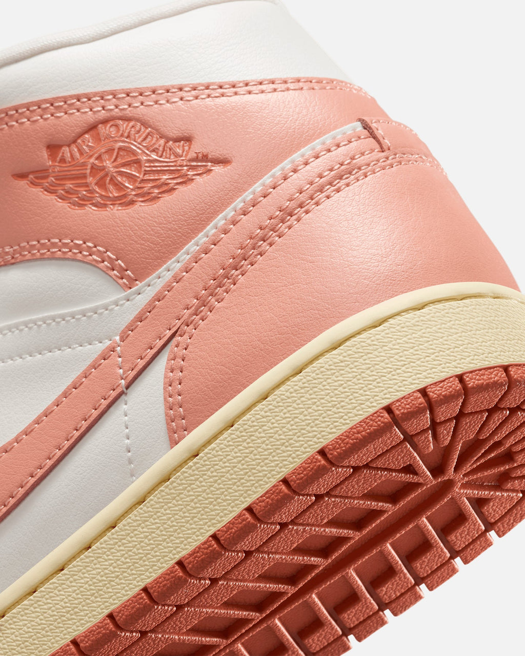 JORDAN Jordan Women's Air Jordan 1 Mid Sail/Lt Madder Root